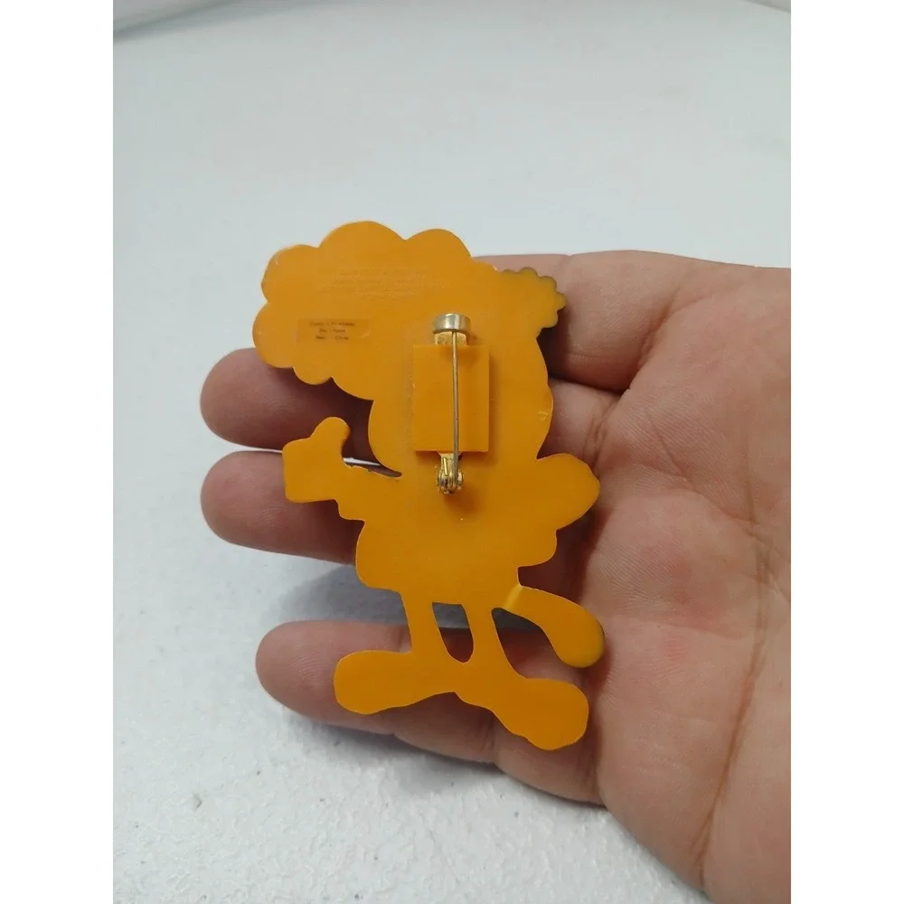 Vintage Garfield NFL‎ Greenbay Packers Fanatic Pin Enesco 1981